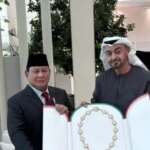 Prabowo menerima penghargaan “Zayed Medal” dari presiden MBZ